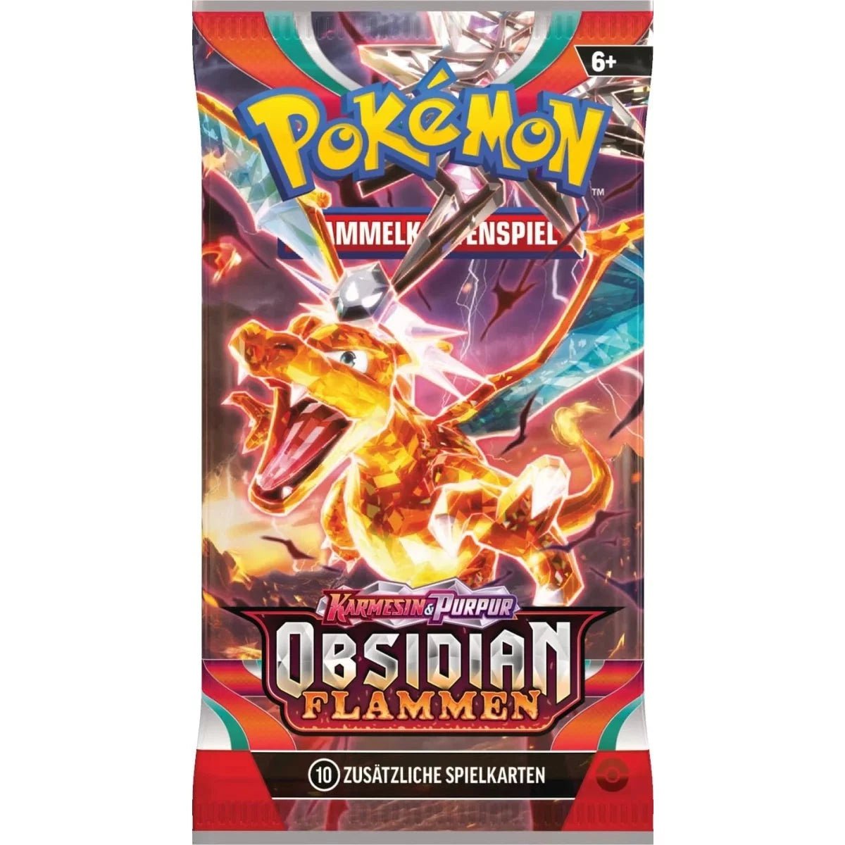 Pokémon Karmesin & Purpur – Obsidianflammen Booster (DE) - CARDHOME