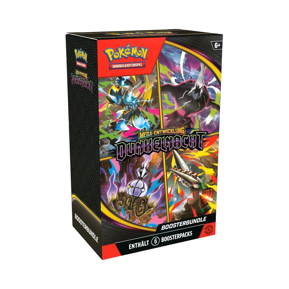 Pokémon Mega-Entwicklung – Dunkelnacht Booster Bundle (Deutsch)