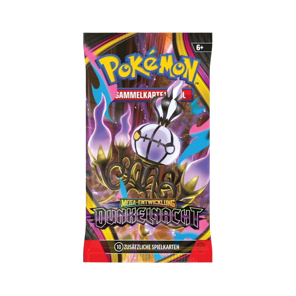 Pokémon Mega-Entwicklung – Dunkelnacht Booster (Deutsch) - CARDHOME