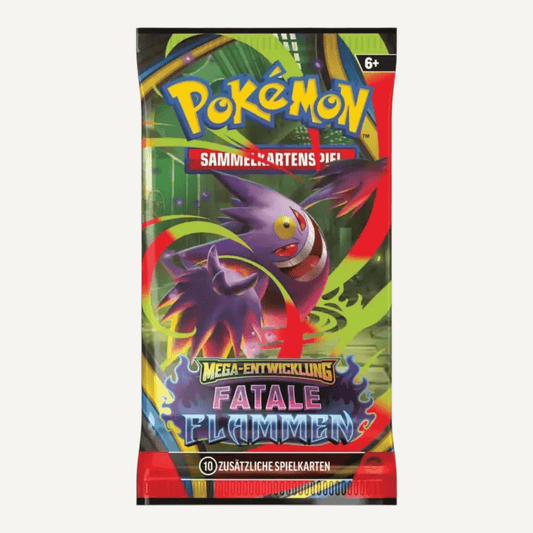 Pokémon Mega - Entwicklung – Fatale Flammen Booster (Deutsch) - CARDHOME