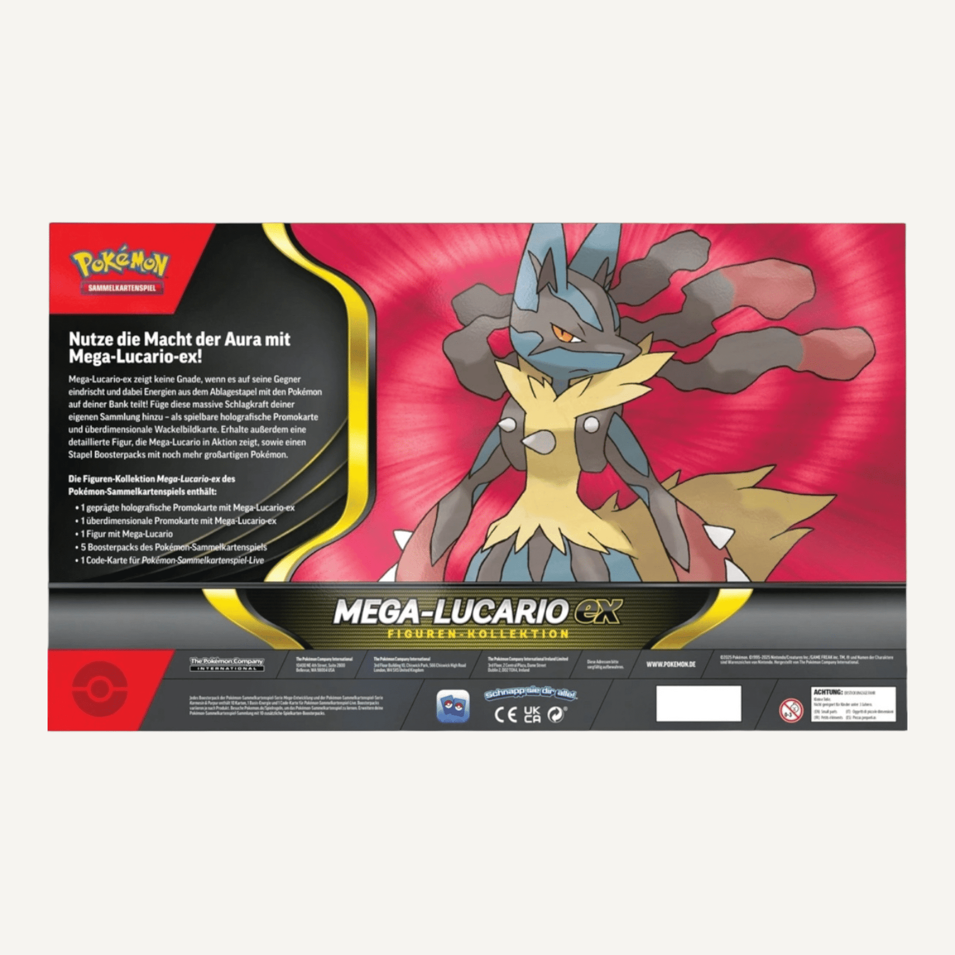 POKÉMON - Mega - Lucario EX Kollektion (Deutsch) - CARDHOME