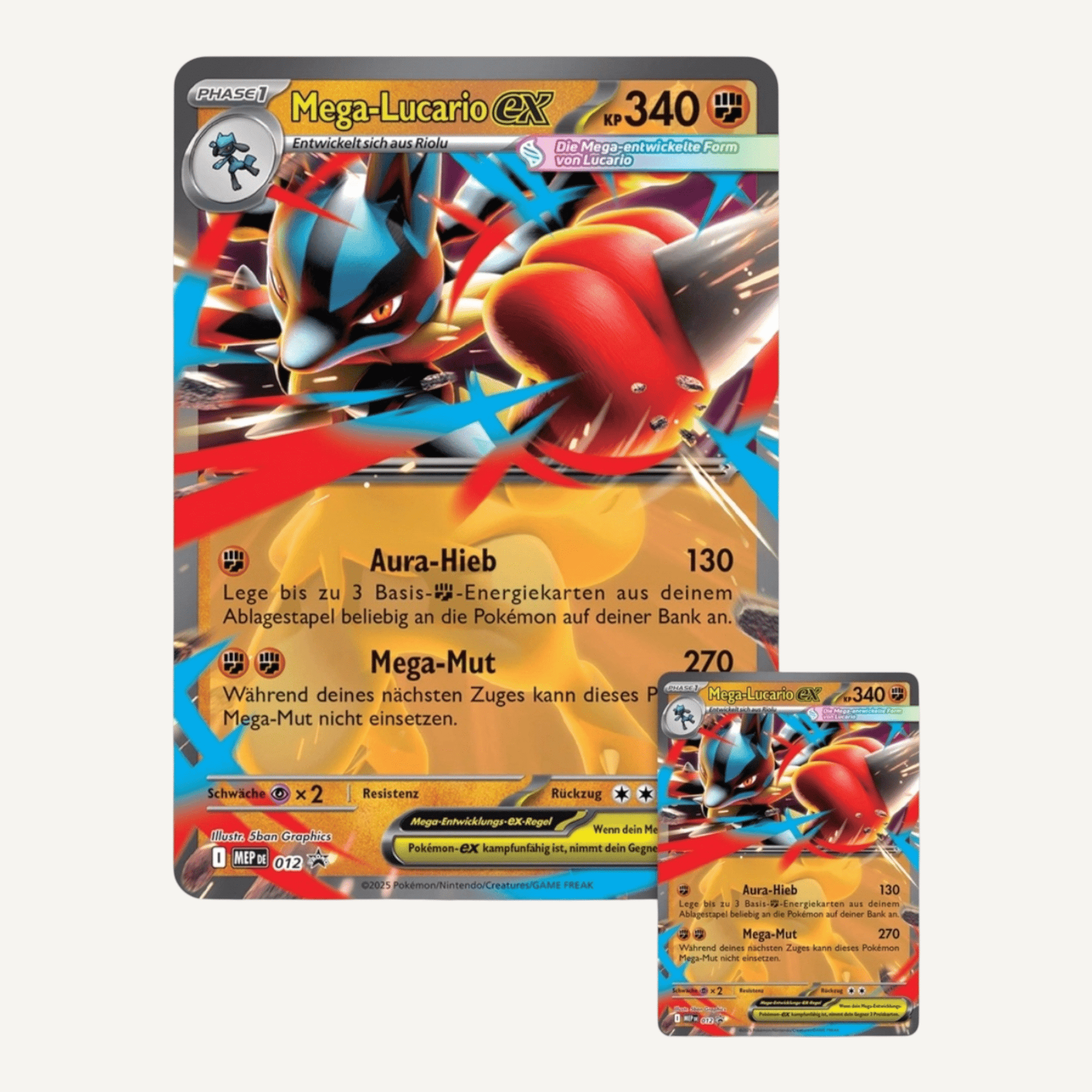 POKÉMON - Mega - Lucario EX Kollektion (Deutsch) - CARDHOME