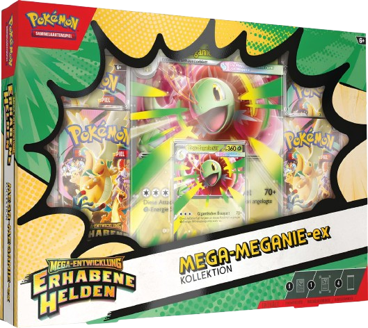 Pokémon Mega - Meganie ex Kollektion – Erhabene Helden Deutsch - CARDHOME