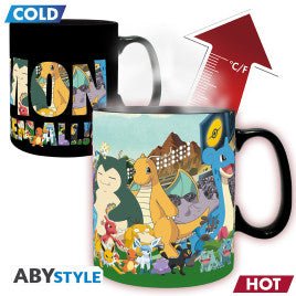 POKEMON - Mug Heat Change - 460 ml Tasse - CARDHOME