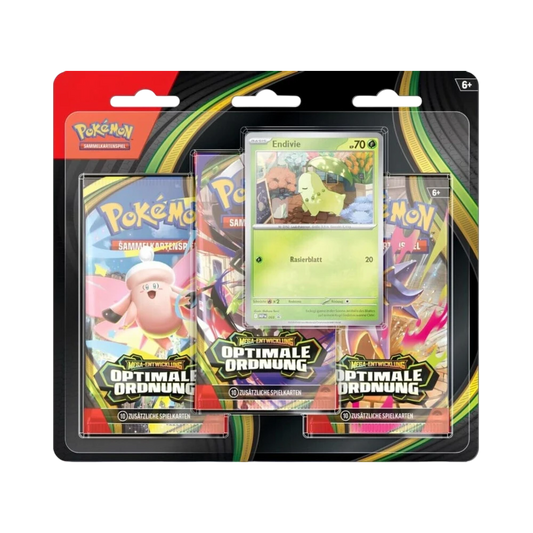 Pokémon Mega-Entwicklung – Optimale Ordnung 3-Pack Blister (Deutsch)
