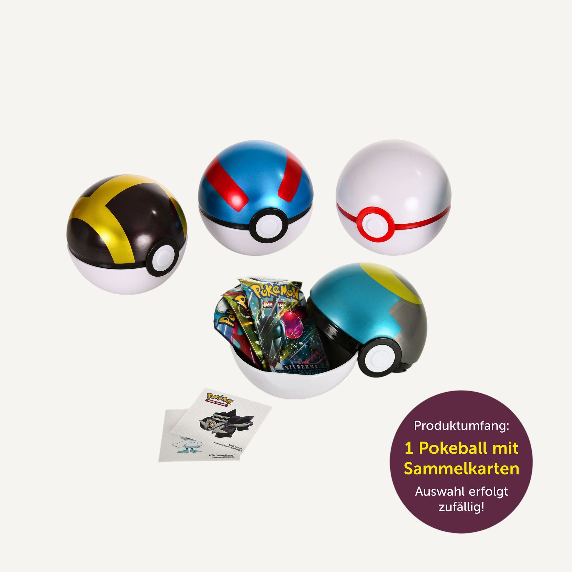 POKÉMON - Pokéball Tin Herbst 2024 - 1. Stück (Deutsch) - CARDHOME