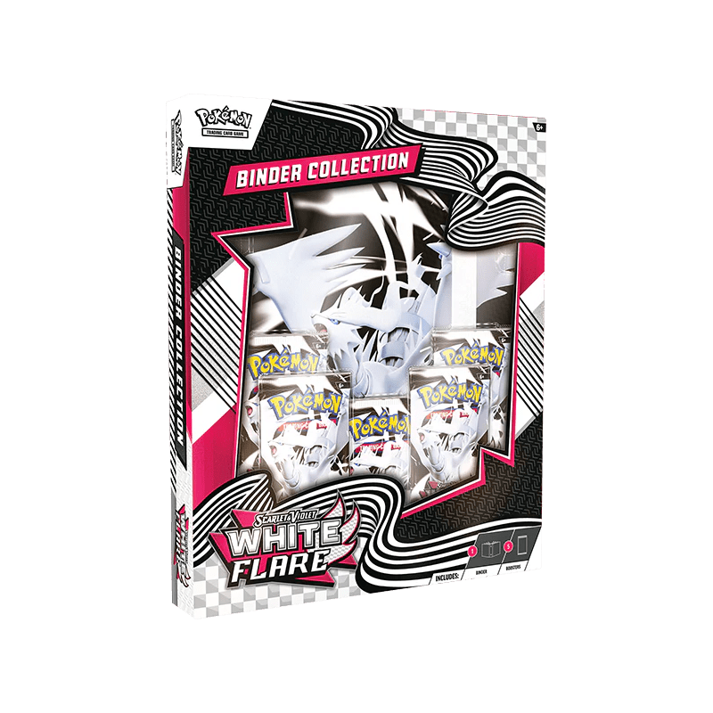 Pokémon Scarlet & Violet – White Flare Binder Collection En - CARDHOME