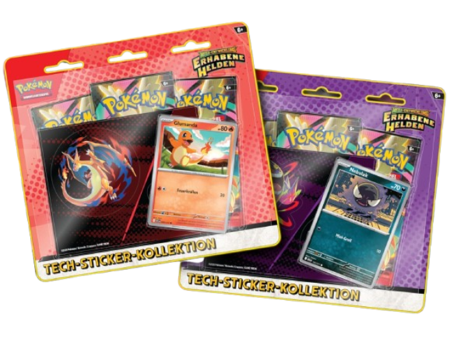 Pokémon Tech - Sticker - Kollektion Mega - Entwicklung - Erhabene Helden Random Artwork - CARDHOME