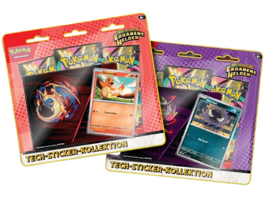 Pokémon Tech - Sticker - Kollektion Mega - Entwicklung - Erhabene Helden Random Artwork - CARDHOME
