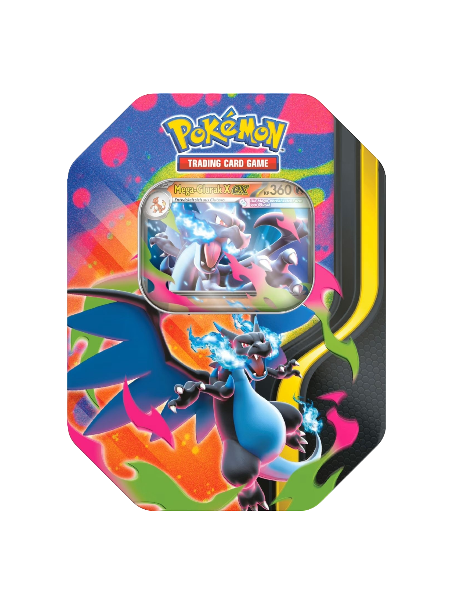 POKÈMON – Tin 126 Mega - Glurak X (Deutsch) - CARDHOME