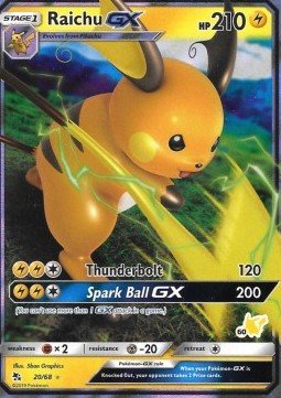 Raichu GX - Verborgenes Schicksal (Fixed) [HIF-20] - CARDHOME