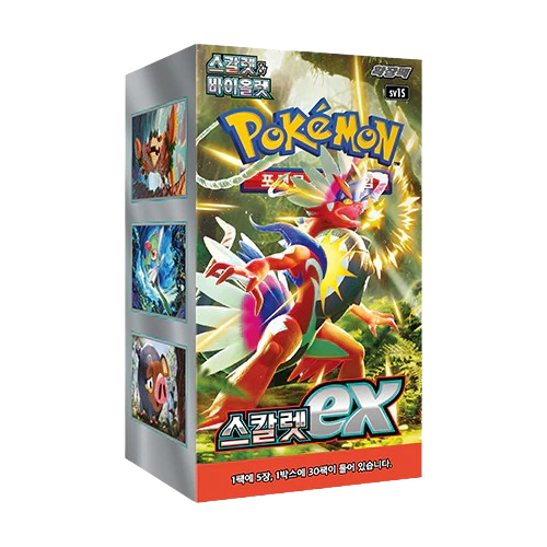 Pokémon - Scarlet & Violet Scarlet ex Display sv1S no shrink (Koreanisch)