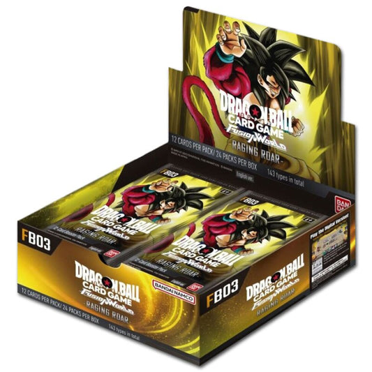 DragonBall Super Card Game - Fusion World (FB03) Raging Roar Booster Display - Englisch