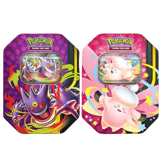 Pokémon Bundle Mega-Gengar / Pixi ex Tin Box  – Deutsch