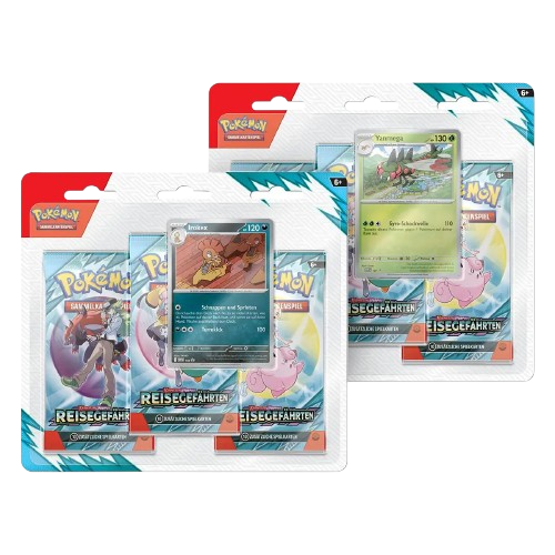 Pokémon Reisegefährten 3-Pack-Blister DE