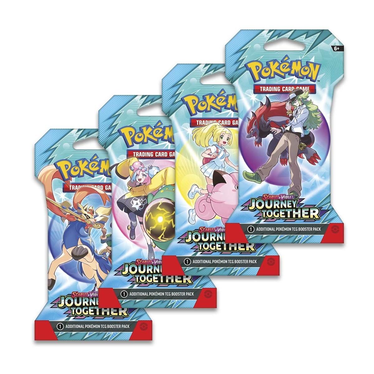 Pokémon Journey Together Sleeved Booster En