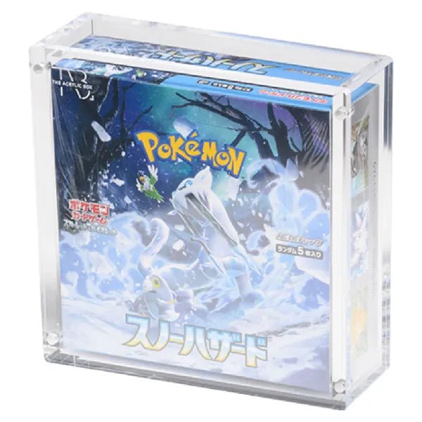The Acrylic Box Pokémon Japanese Booster Box Regular Acryl Case - CARDHOME