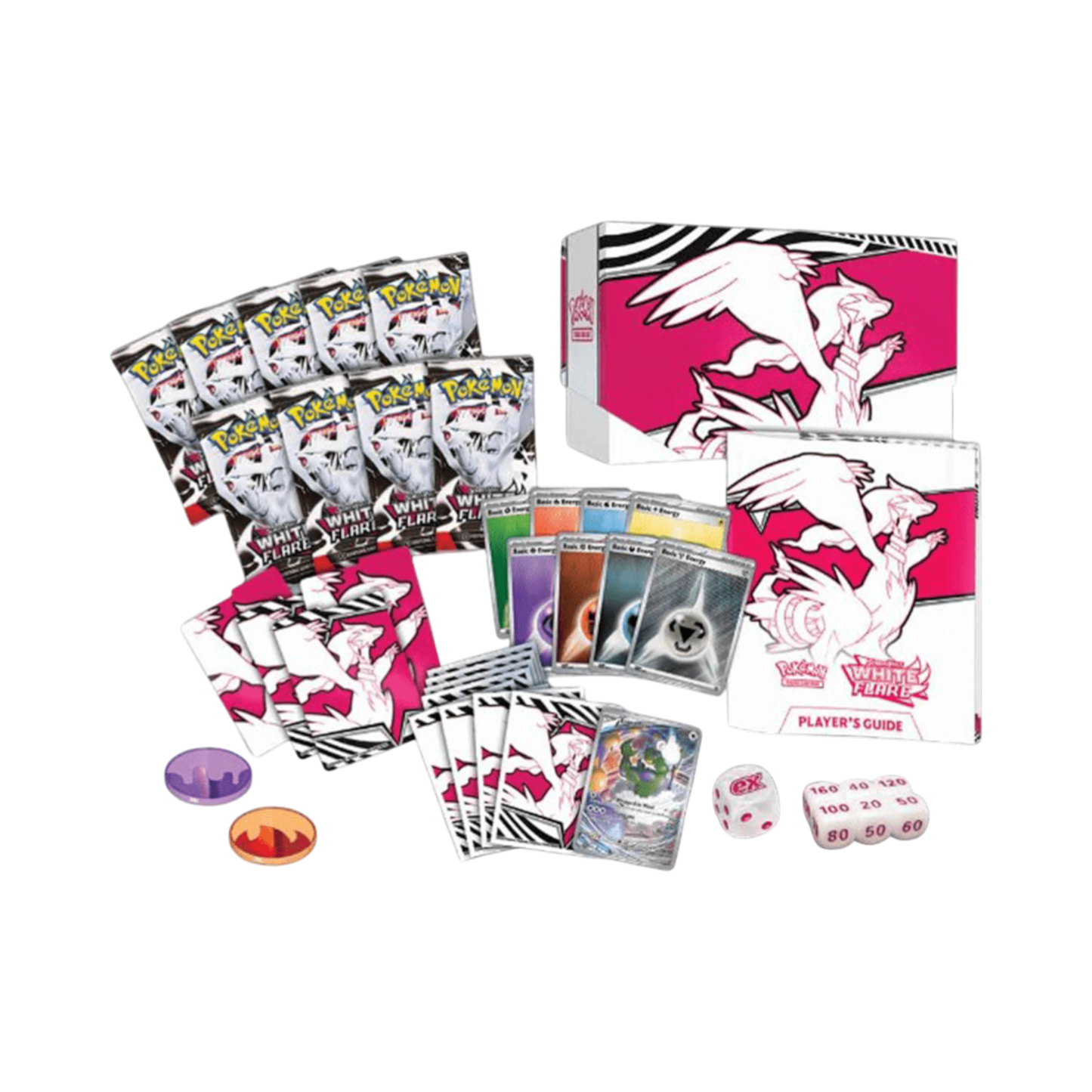 Top - Trainer - Box – Weiße Flammen (Deutsch) - CARDHOME