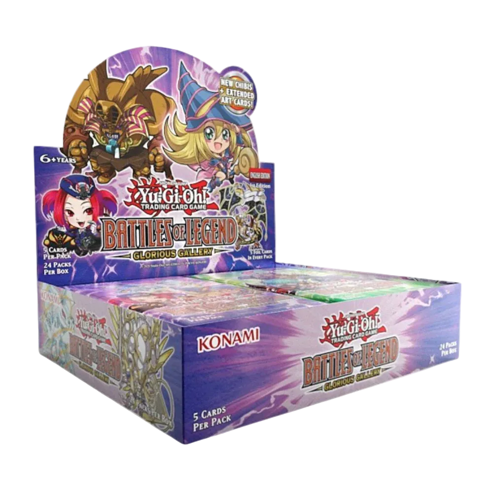 Yu-Gi-Oh! Battles of Legend: Glorious Gallery Booster Display (Englisch) - CARDHOME
