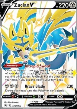 Zacian V - SWSH Black Star Promos (Promo) [SWSH-292] - CARDHOME