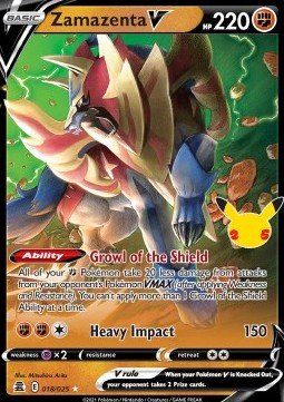 Zamazenta V - Celebrations (Ultra Rare) [CEL-018] - CARDHOME